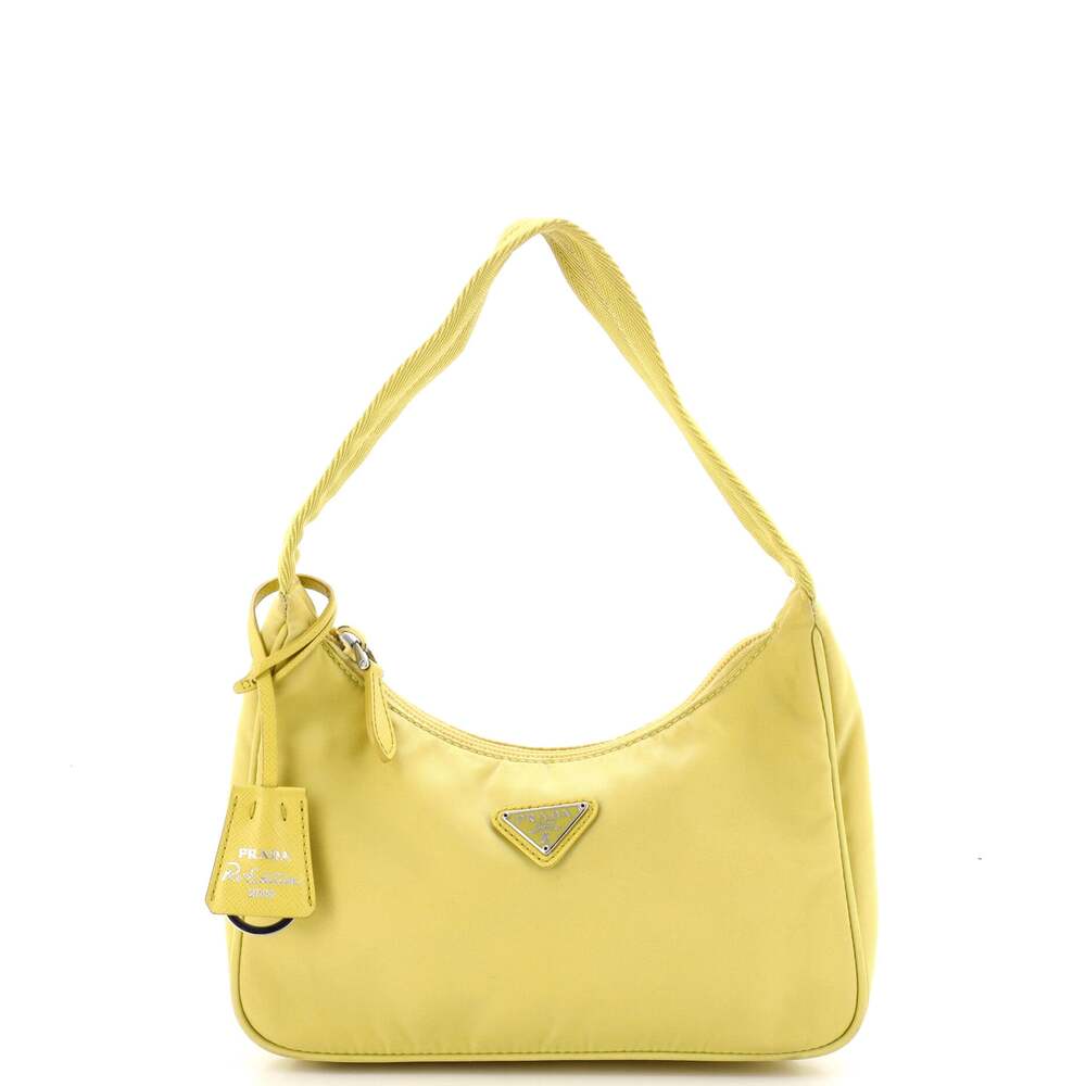 Prada Re-Edition Hobo Tessuto Mini #238734P10B